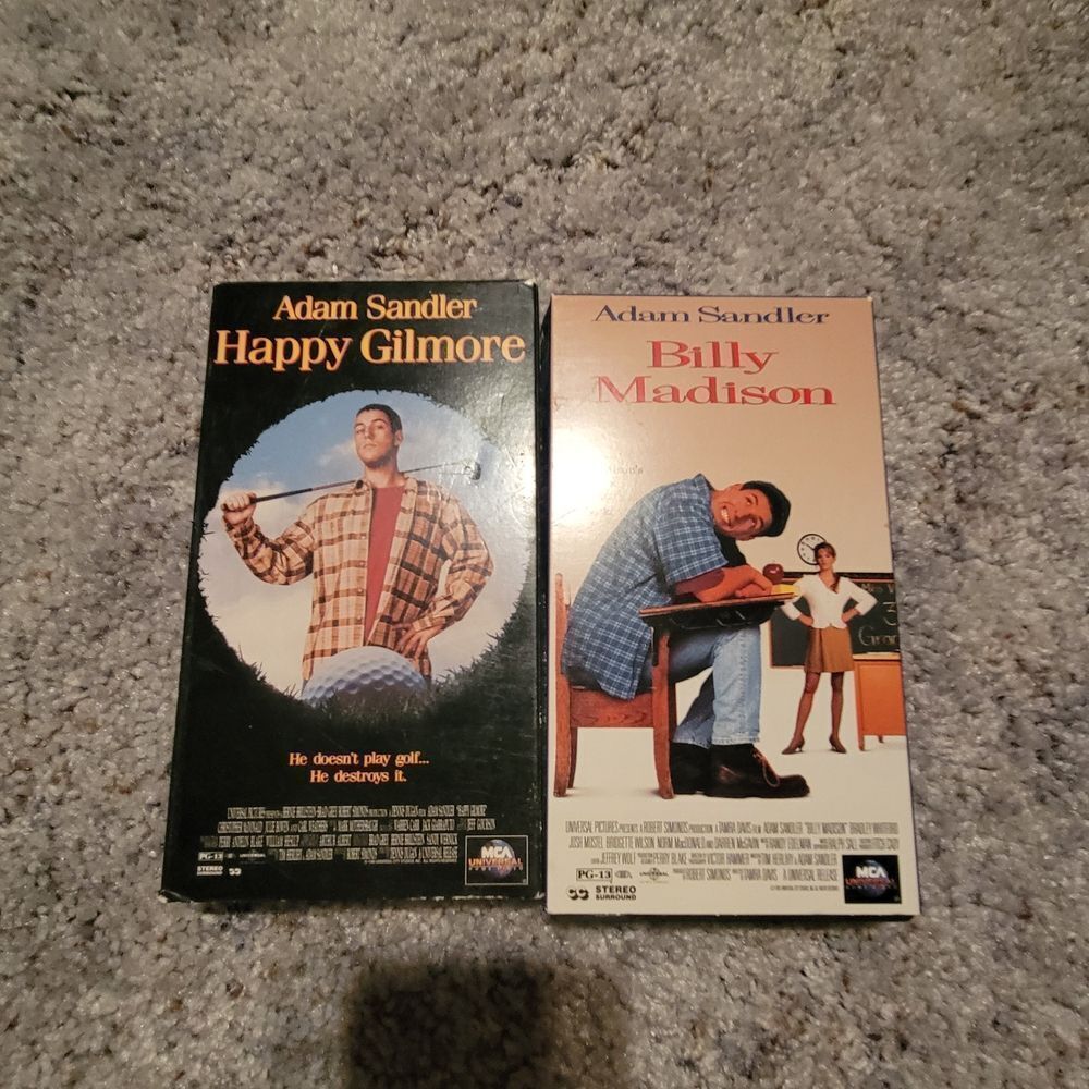 Adam Sandler VHS Movie Set - Picture 4 of 4
